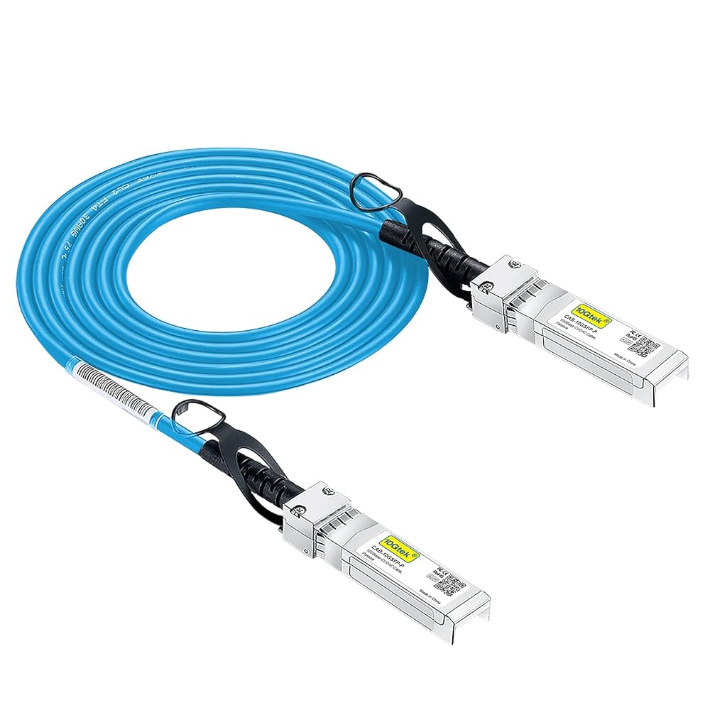 SFP-H10GB-CU2M= 5個セット Amazon.com: 10Gtek [Blue Colored 10G SFP+ DAC Cable - Twinax